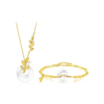 GIFU Colored Glaze Necklaces Women's
