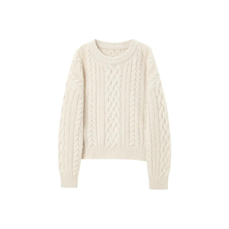 3COLOUR Knitwear Women's Milk White-0