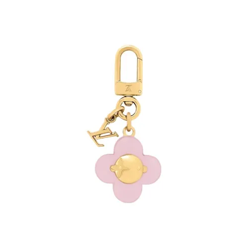 LOUIS VUITTON Leather Bag Accessory Mini Women's Pink