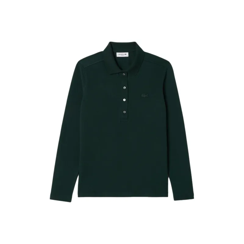 LACOSTE Polo Shirt Women's Dark Green-0