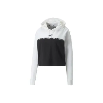 PUMA Puma Power Tape Hoodie TR Sweatshirt Women's White