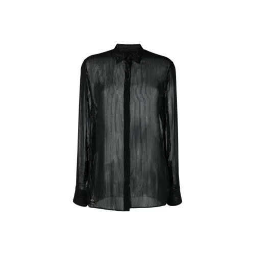 PHILIPP PLEIN Semi sheer Button down Shirt