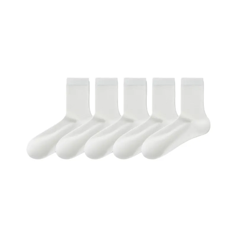 Temooues Mid Calf Socks Men's 5 Pack-7