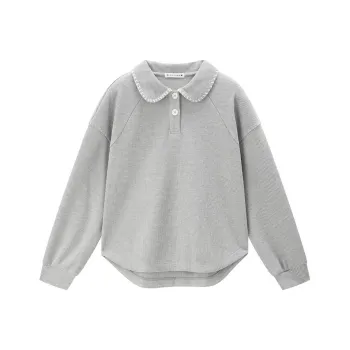 UNIQLO Sweatshirt Women's Light Heather Gray