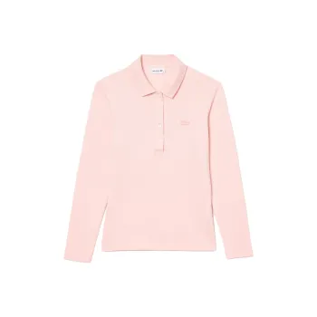 LACOSTE Piqué Stretch Polo Top