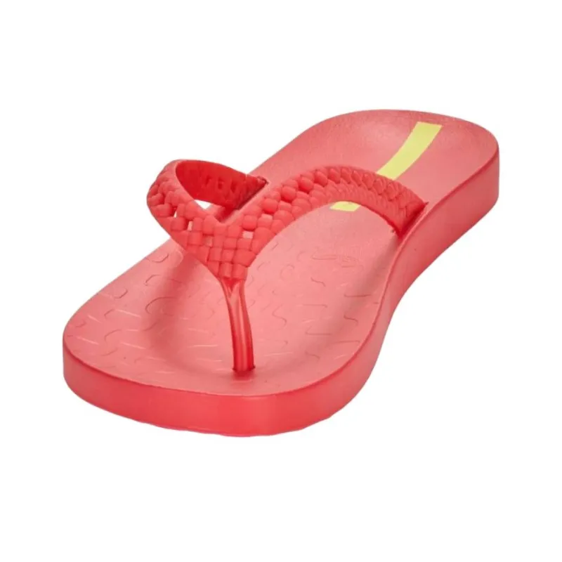 Ipanema Abrasion Resistant Flip Flops Women's Red-3