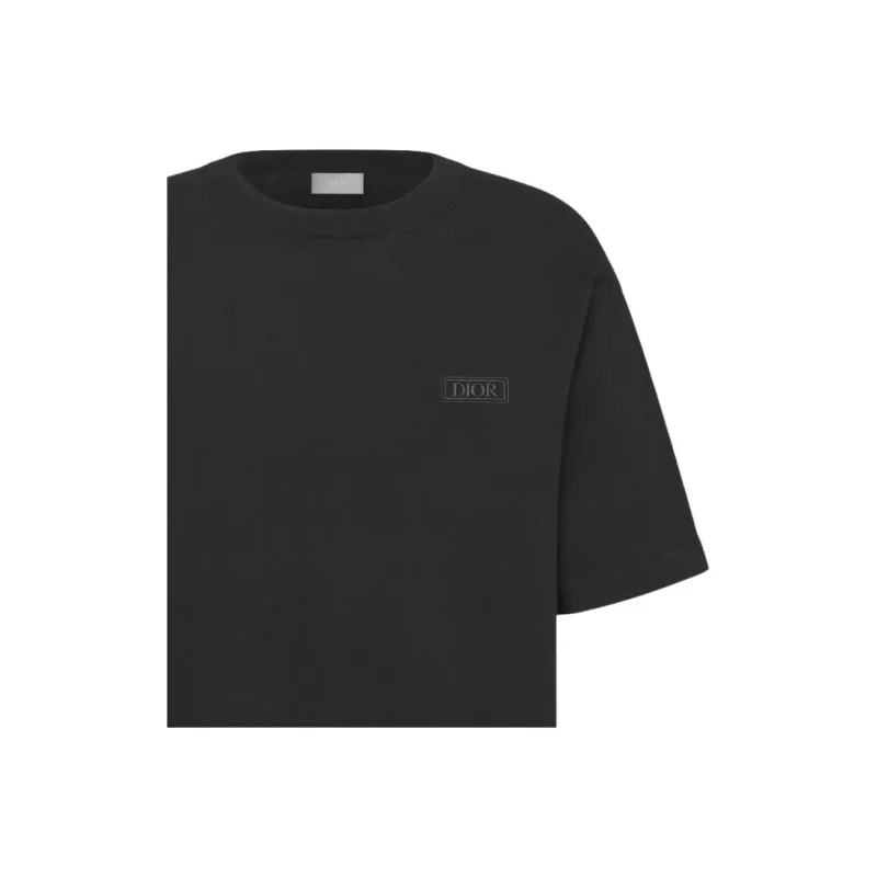 DIOR T Shirts Men Black-2