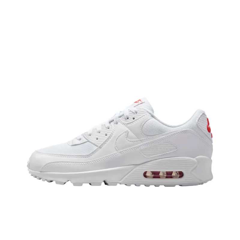 Nike Air Max 90 White Light Crimson-0