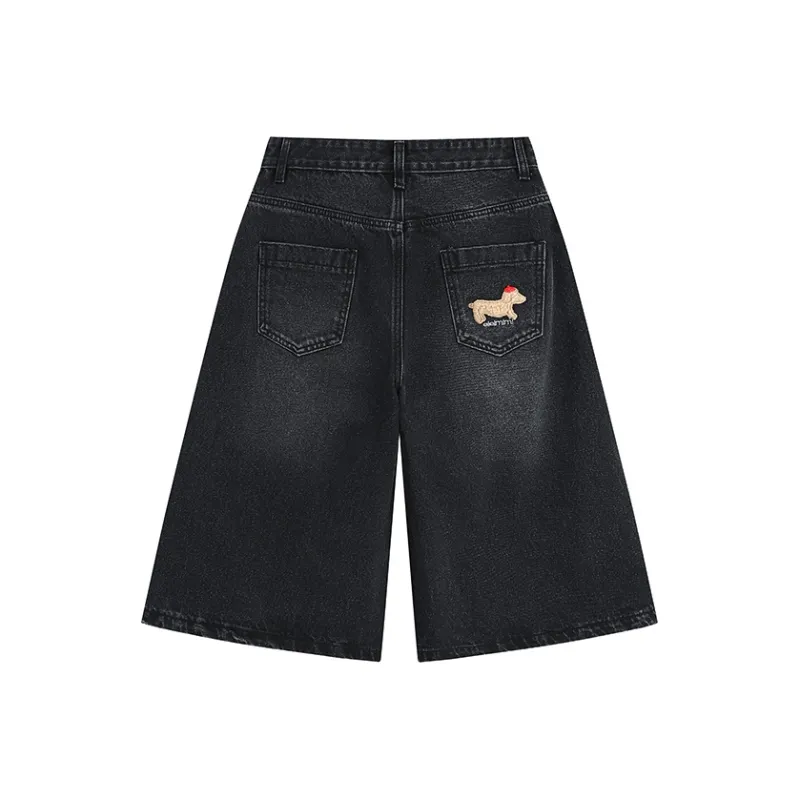 BEAR UNION Denim Shorts Unisex-8
