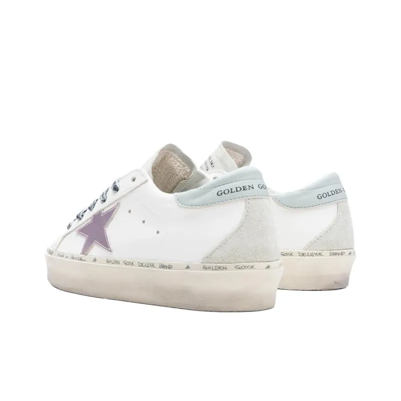 Golden Goose Hi Star Low Top Skateboard Shoes Women's White-2