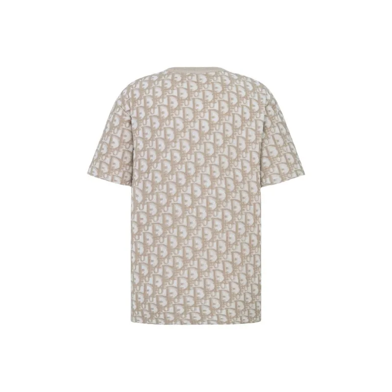DIOR T Shirts Men Beige-1