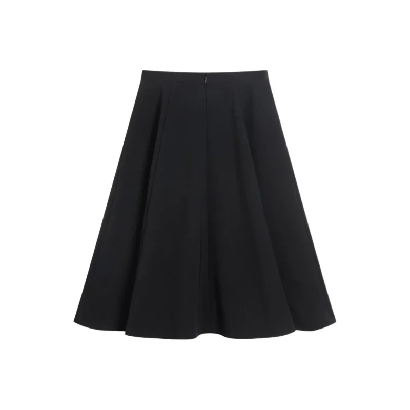 THEORY Casual Long Skirt Women's Black-1