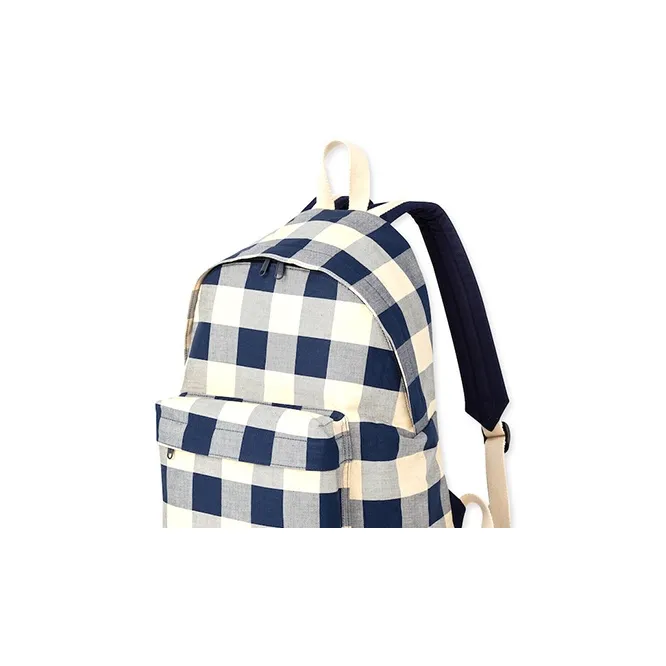 UNIQLO JW Anderson Collaboration Cotton And Polyester Backpack Regular Unisex Navy Blue-3