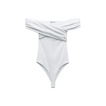ZARA Bodysuits Women's White