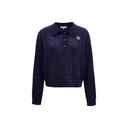 ONLY Knitwear Women's Medium Tone Blue