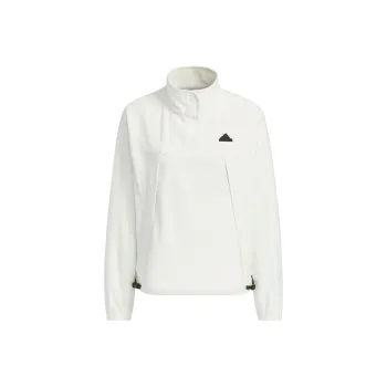 Adidas City Escape Loose Fit Sweatshirt Jackets Coats Women's Jade White