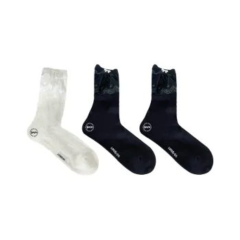 SOIE Mid Calf Socks Women's Combo Set