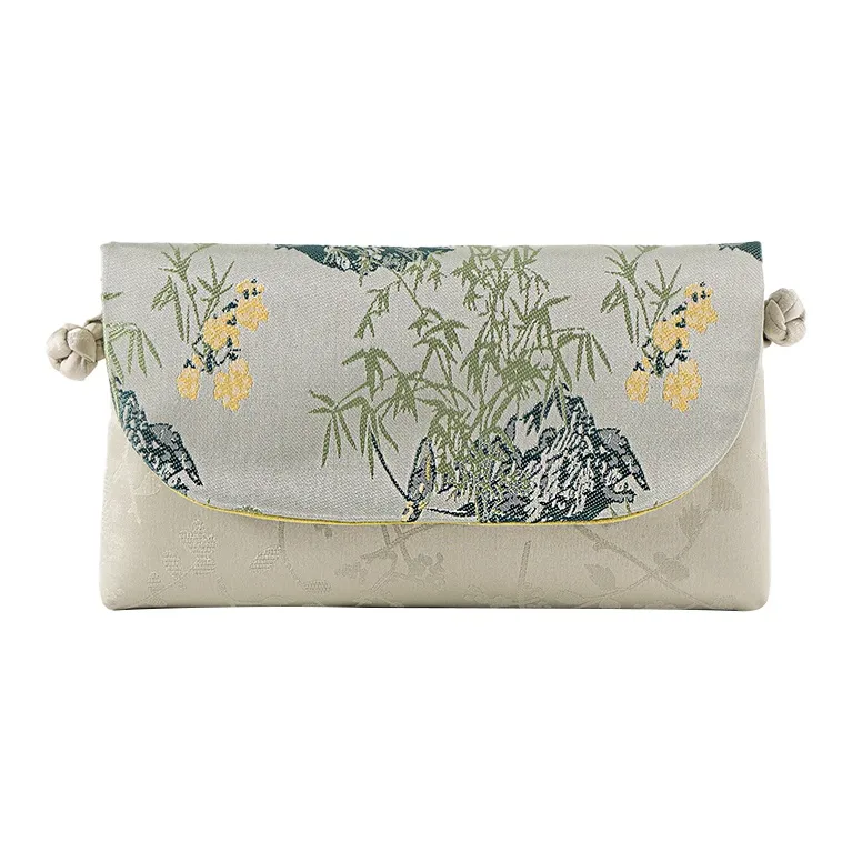 Shanghai Story Mulberry Silk Shoulder Bag Women's Multicolor-5