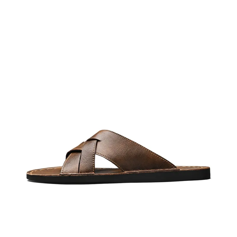 Grumpy Ram Slip Resistant Abrasion Resistant Slide Slippers Men's-6