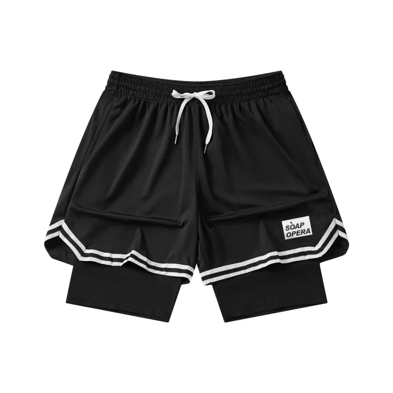 SOAP OPERA Basketball Shorts Unisex-6