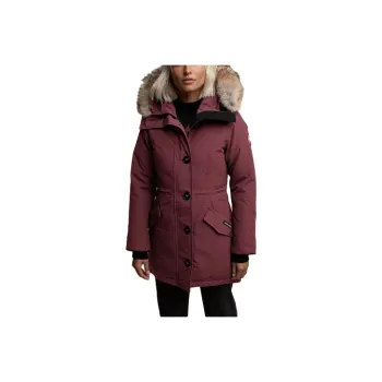 Canada Goose Down Jacket Winter Women's Berry Red