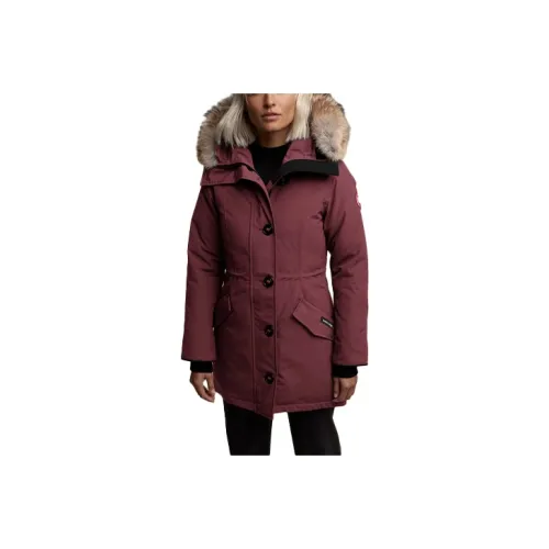 Canada category Down Jacket Winter Women's Berry Red
