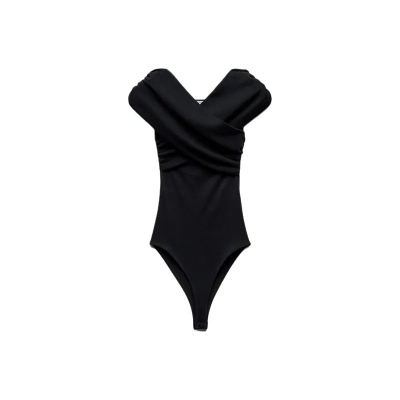 ZARA Bodysuits Women's Black-0