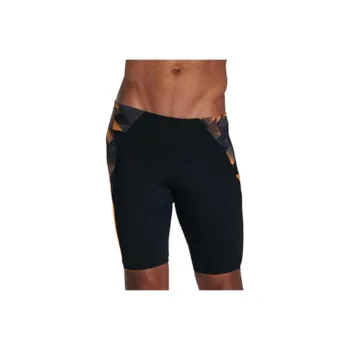 Speedo Tantan Swimming Shorts Men's Black Orange