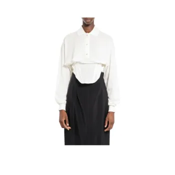 Mugler Corseted Polo