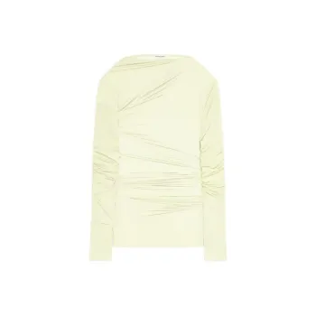 DRIES VAN NOTEN Draped Crewneck T Shirt