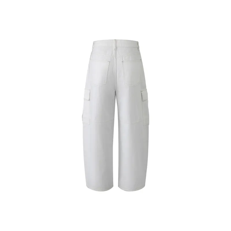 Voguo Relay Jeans Unisex White-1