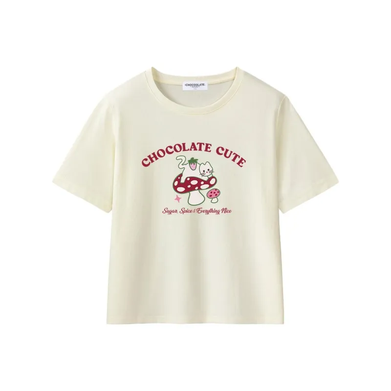  CHOCOOLATE T Shirts Women's-5