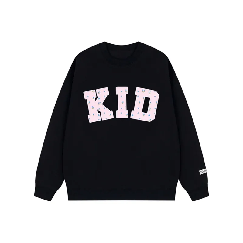 PAZZO Trendy Brand Floral Embroidered Crew Neck Sweatshirt Women's-2