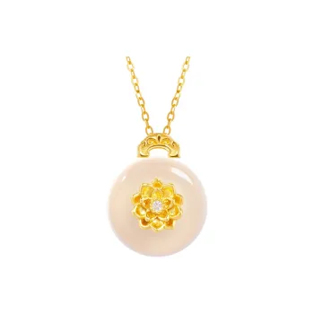 DIHUAJI Natural Chalcedony Necklaces Women's