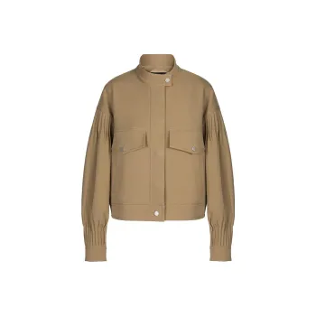LOFT SHINE Loose Fit Jacket Women's Khaki