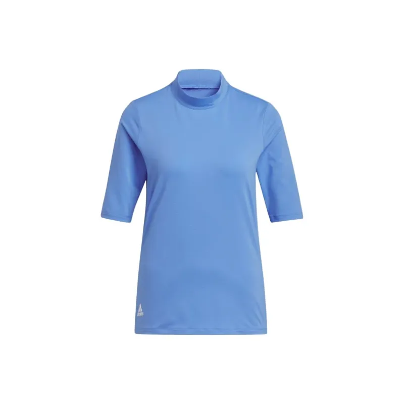Adidas Essential MOCK POLO SHIRT Polo Shirt Women's Blue-0