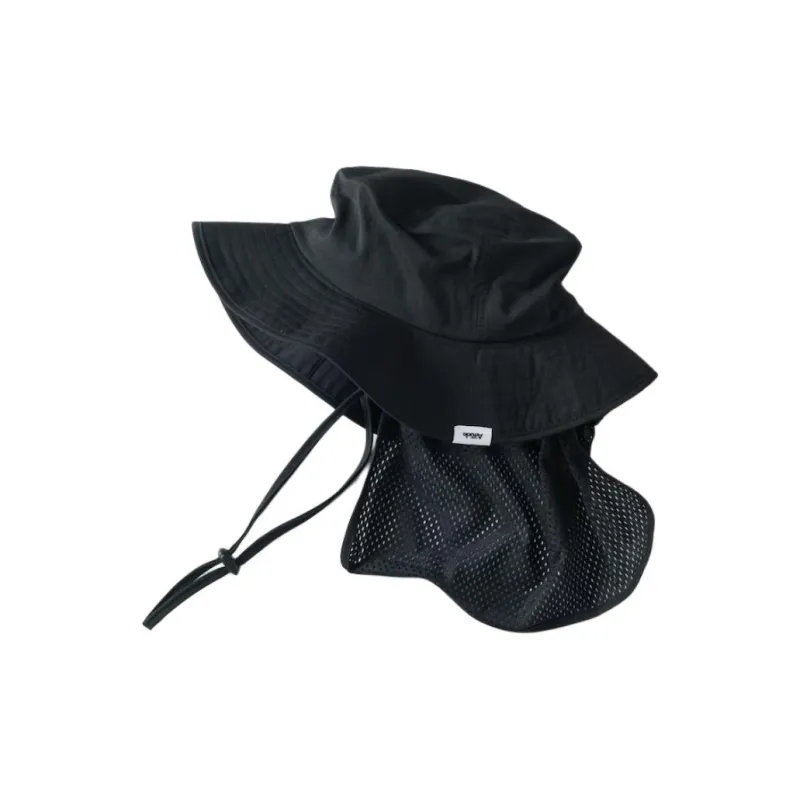 FREAK'S STORE Polyester Bucket Hats Unisex Black-1