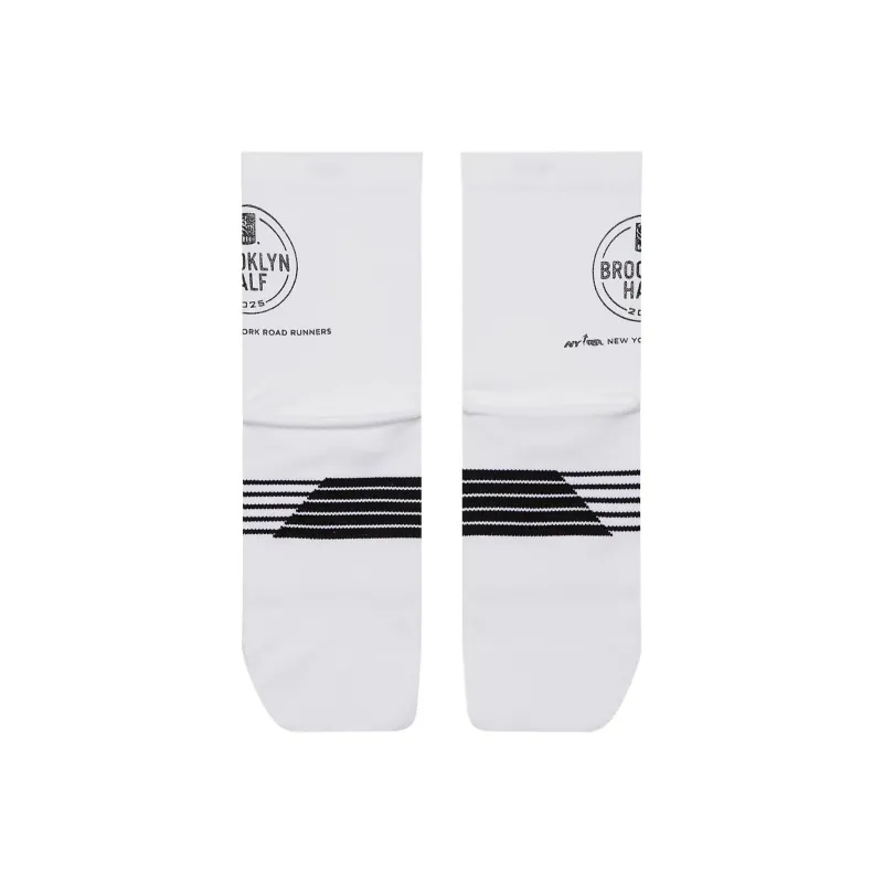 New Balance RBC Brooklyn Half Mid Calf Socks Unisex 1 Pack White-2
