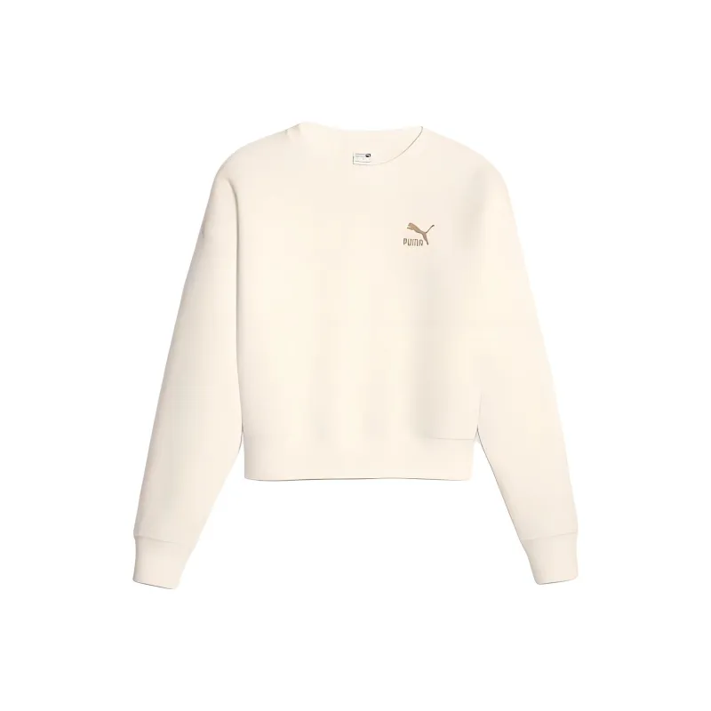 PUMA CLASSICS Sweatshirts Women's Ivory White-0