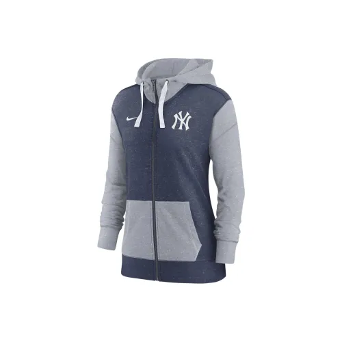 Nike Full-Zip Hoodie Jackets Coats Women's Blue