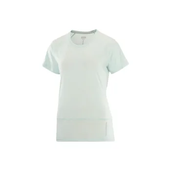 SALOMON CROSS RUN T-Shirt Women's Mist Blue