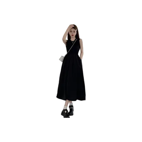 Princess Berdele Sleeveless Dress Women's Black