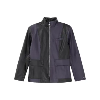 Jordan Jacket Women's Black Purple