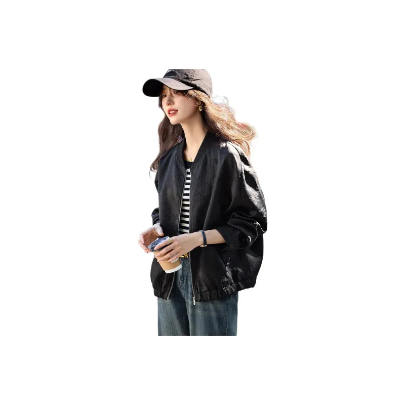 Mo Han Yi Mei Jackets & Coats Women's Black-0