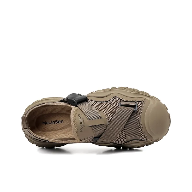 Mulinsen Slip Resistant, Abrasion Resistant, Breathable Low Top Casual Shoes Men's-6