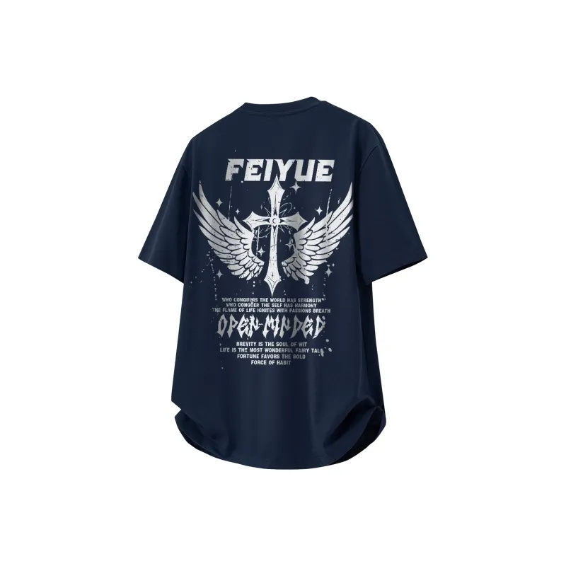 Feiyue T Shirts Unisex-4