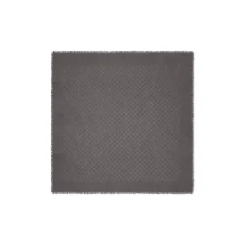 GUCCI Wool, Mulberry Silk Knit Scarves Unisex Gray