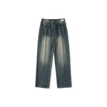 FCB ARCELONA Jeans Unisex Spray Blended Blue Gray