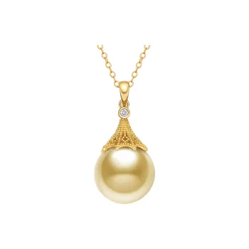 ME LUXE Pearl Pendant, Premium Feel Women's