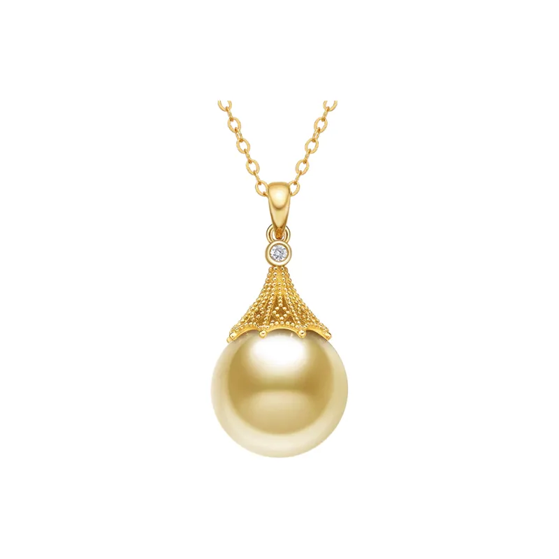 ME LUXE Pearl Pendant, Premium Feel Women's-0